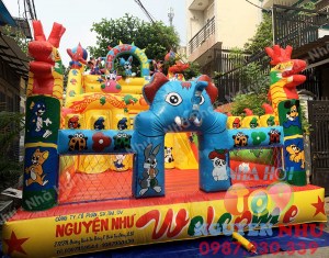 nha hoi nha phao lâu đài ld-363b